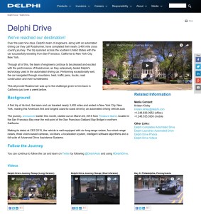 Delphi Drive Page